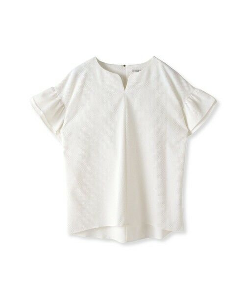 Viaggio Blu / ビアッジョブルー シャツ・ブラウス | ストレッチドビーブラウス≪洗濯機で洗える≫ | 詳細9