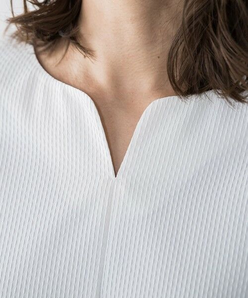 Viaggio Blu / ビアッジョブルー シャツ・ブラウス | ストレッチドビーブラウス≪洗濯機で洗える≫ | 詳細5