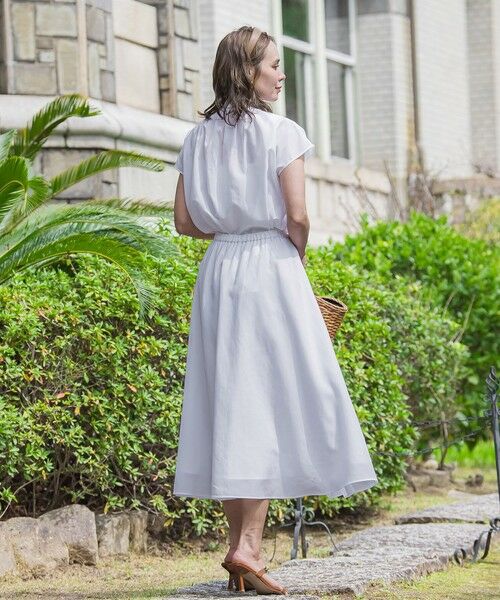 Viaggio Blu / ビアッジョブルー シャツ・ブラウス | ドライシアーシャンブレーブラウス≪洗濯機で洗える≫ | 詳細5