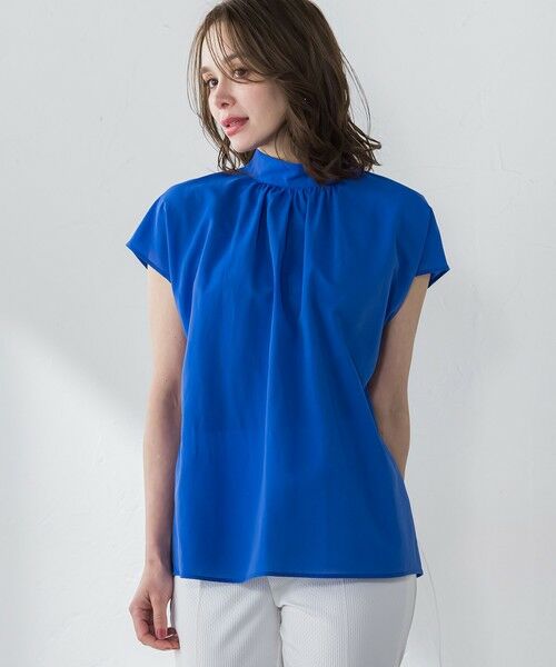 Viaggio Blu / ビアッジョブルー シャツ・ブラウス | ドライシアーシャンブレーブラウス≪洗濯機で洗える≫ | 詳細28