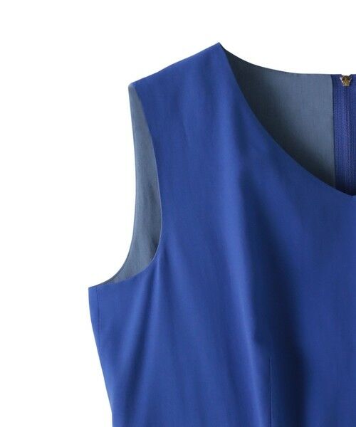 Viaggio Blu / ビアッジョブルー ロング・マキシ丈ワンピース | ドライシアーシャンブレーワンピース≪洗濯機で洗える≫ | 詳細15