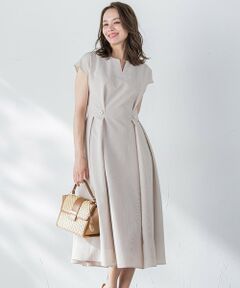 Viaggio Blu / ビアッジョブルー ロング・マキシ丈ワンピース | シアーサッカーワンピース≪洗濯機で洗える≫