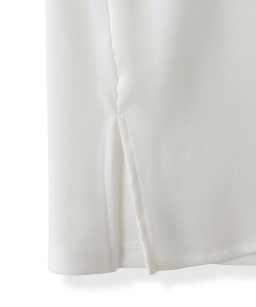 Viaggio Blu / ビアッジョブルー カットソー | サテンボウタイプルオーバー≪洗濯機で洗える≫ | 詳細11