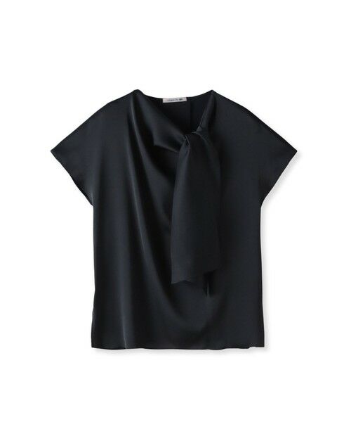 Viaggio Blu / ビアッジョブルー カットソー | サテンボウタイプルオーバー≪洗濯機で洗える≫ | 詳細28