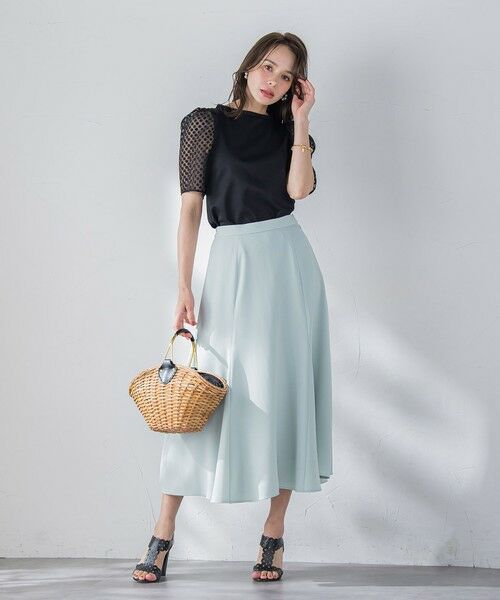 Viaggio Blu / ビアッジョブルー シャツ・ブラウス | オパールドットカットソー≪手洗い可能≫ | 詳細13