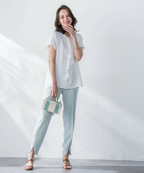 Viaggio Blu / ビアッジョブルー その他パンツ | 接触冷感2WAYストレッチジョガーパンツ≪洗濯機で洗える≫ | 詳細20