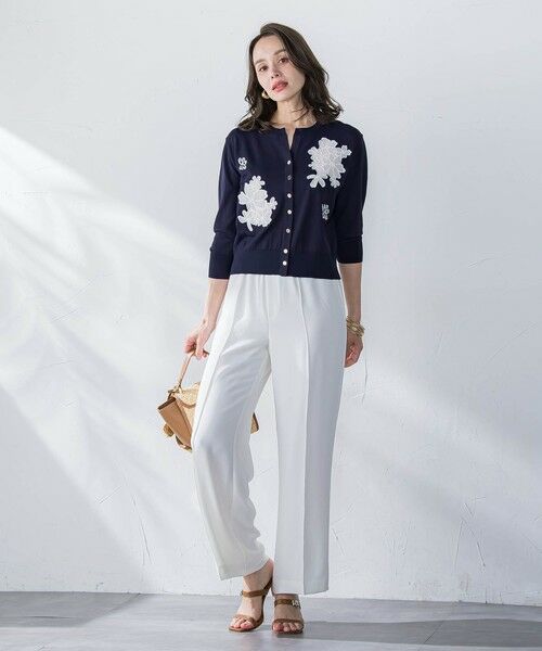 Viaggio Blu / ビアッジョブルー その他パンツ | 【新色追加】接触冷感2WAYストレッチワイドパンツ≪洗濯機で洗える≫ | 詳細13