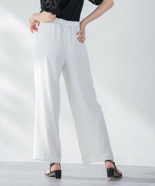 Viaggio Blu / ビアッジョブルー その他パンツ | 【新色追加】接触冷感2WAYストレッチワイドパンツ≪洗濯機で洗える≫ | 詳細2