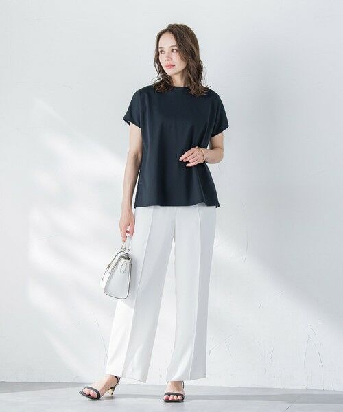 Viaggio Blu / ビアッジョブルー その他パンツ | 【新色追加】接触冷感2WAYストレッチワイドパンツ≪洗濯機で洗える≫ | 詳細7