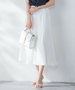 Viaggio Blu / ビアッジョブルー ミニ・ひざ丈スカート | 接触冷感2WAYストレッチマーメイドスカート≪洗濯機で洗える≫