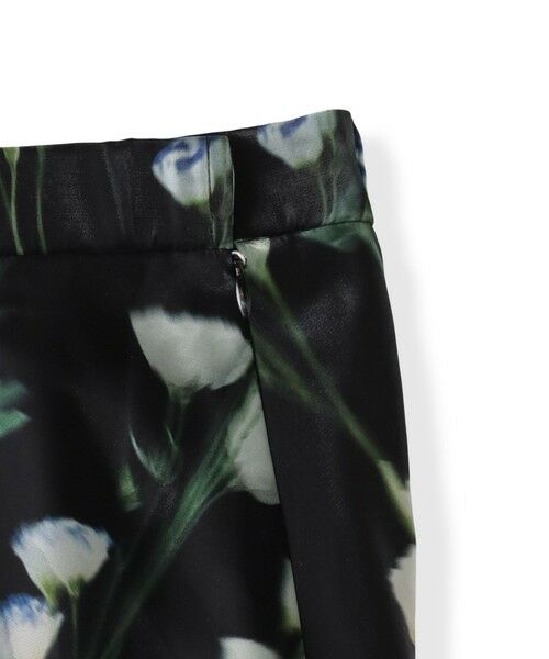 Viaggio Blu / ビアッジョブルー ミニ・ひざ丈スカート | リシアンサスプリントスカート≪洗濯機で洗える≫ | 詳細14