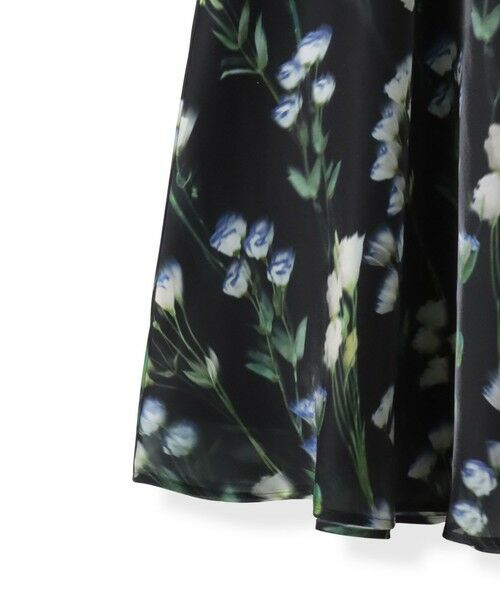 Viaggio Blu / ビアッジョブルー ミニ・ひざ丈スカート | リシアンサスプリントスカート≪洗濯機で洗える≫ | 詳細17