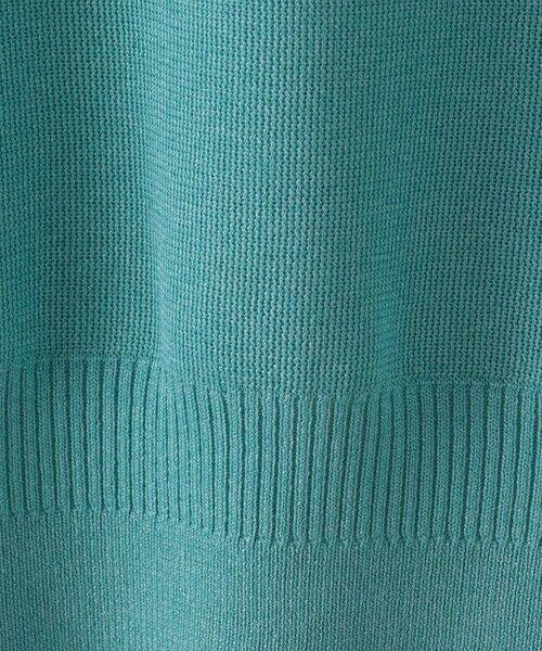 Viaggio Blu / ビアッジョブルー ニット・セーター | ドライタッチハーフスリーブプルオーバー≪手洗い可能≫ | 詳細21