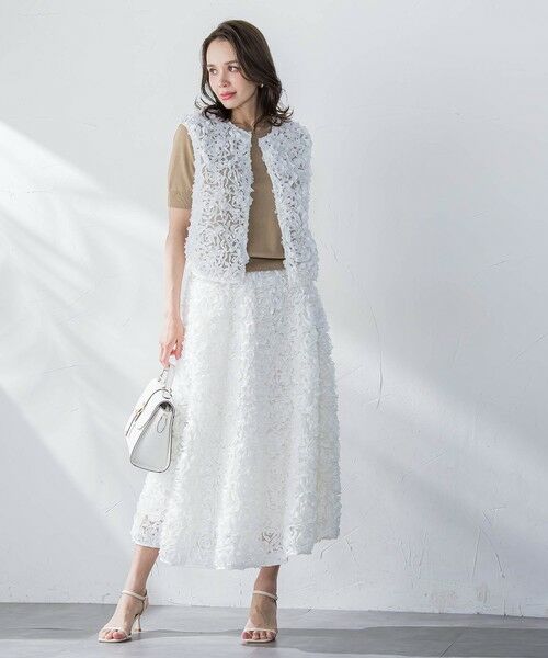 Viaggio Blu / ビアッジョブルー ニット・セーター | ドライタッチハーフスリーブプルオーバー≪手洗い可能≫ | 詳細30