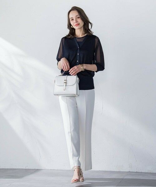 Viaggio Blu / ビアッジョブルー カーディガン・ボレロ | ラメニットカーディガン | 詳細4