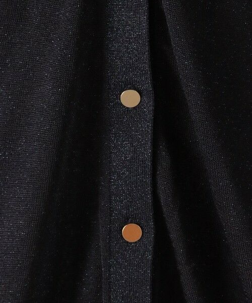 Viaggio Blu / ビアッジョブルー カーディガン・ボレロ | ラメニットカーディガン | 詳細7