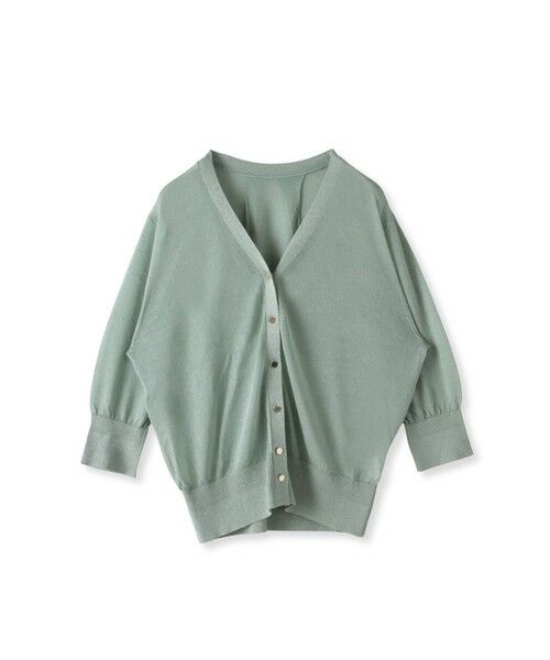 Viaggio Blu / ビアッジョブルー カーディガン・ボレロ | ラメニットカーディガン | 詳細11