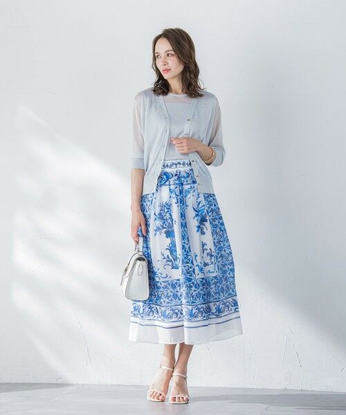 Viaggio Blu / ビアッジョブルー カーディガン・ボレロ | ラメニットカーディガン | 詳細13