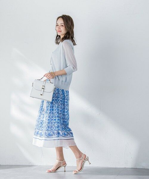 Viaggio Blu / ビアッジョブルー カーディガン・ボレロ | ラメニットカーディガン | 詳細15