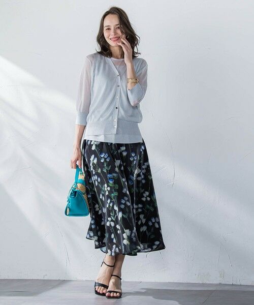 Viaggio Blu / ビアッジョブルー カーディガン・ボレロ | ラメニットカーディガン | 詳細21