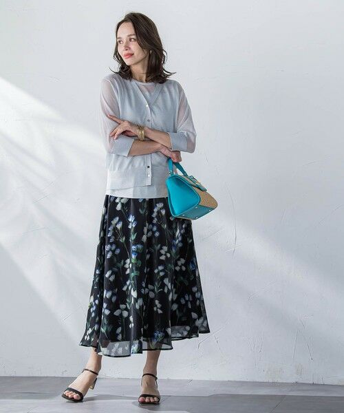 Viaggio Blu / ビアッジョブルー カーディガン・ボレロ | ラメニットカーディガン | 詳細22