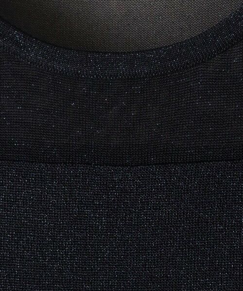 Viaggio Blu / ビアッジョブルー ニット・セーター | ラメノースリーブニット | 詳細11
