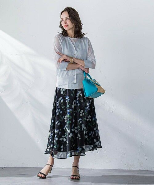 Viaggio Blu / ビアッジョブルー ニット・セーター | ラメノースリーブニット | 詳細25