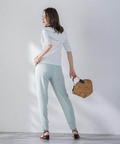 Viaggio Blu / ビアッジョブルー ニット・セーター | オフショルダーリブニット≪手洗い可能≫ | 詳細9