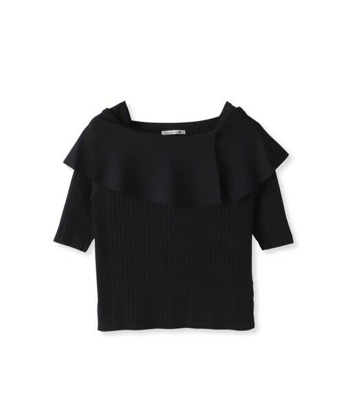 Viaggio Blu / ビアッジョブルー ニット・セーター | オフショルダーリブニット≪手洗い可能≫ | 詳細10