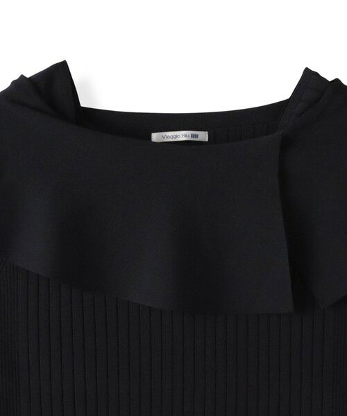 Viaggio Blu / ビアッジョブルー ニット・セーター | オフショルダーリブニット≪手洗い可能≫ | 詳細11