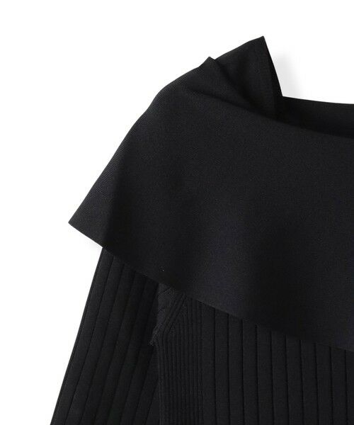 Viaggio Blu / ビアッジョブルー ニット・セーター | オフショルダーリブニット≪手洗い可能≫ | 詳細12