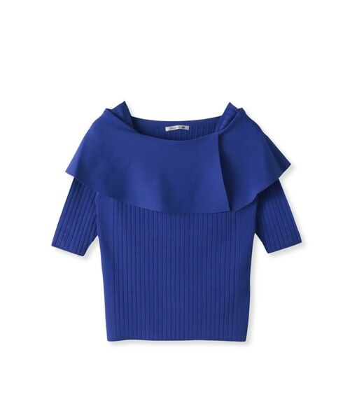 Viaggio Blu / ビアッジョブルー ニット・セーター | オフショルダーリブニット≪手洗い可能≫ | 詳細25