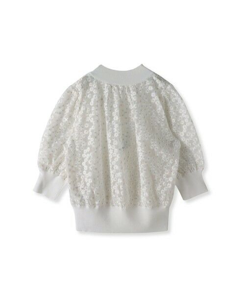 Viaggio Blu / ビアッジョブルー ニット・セーター | フラワーチュールドッキングニット≪手洗い可能≫ | 詳細7