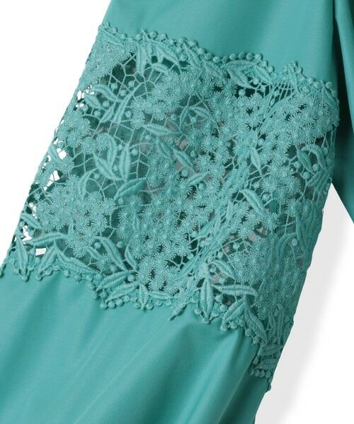 Viaggio Blu / ビアッジョブルー シャツ・ブラウス | 【新色追加】七分袖レースブラウス≪洗濯機で洗える≫ | 詳細3