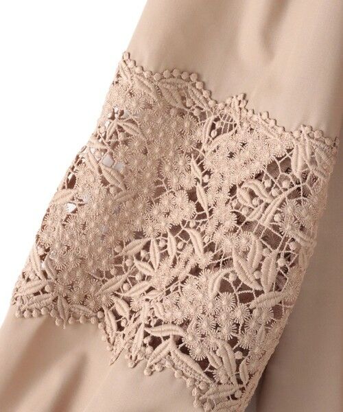 Viaggio Blu / ビアッジョブルー シャツ・ブラウス | 【新色追加】七分袖レースブラウス≪洗濯機で洗える≫ | 詳細5