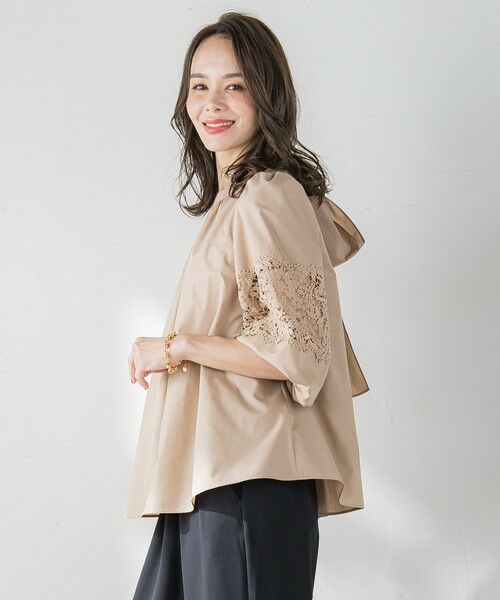 Viaggio Blu / ビアッジョブルー シャツ・ブラウス | 【新色追加】七分袖レースブラウス≪洗濯機で洗える≫ | 詳細8