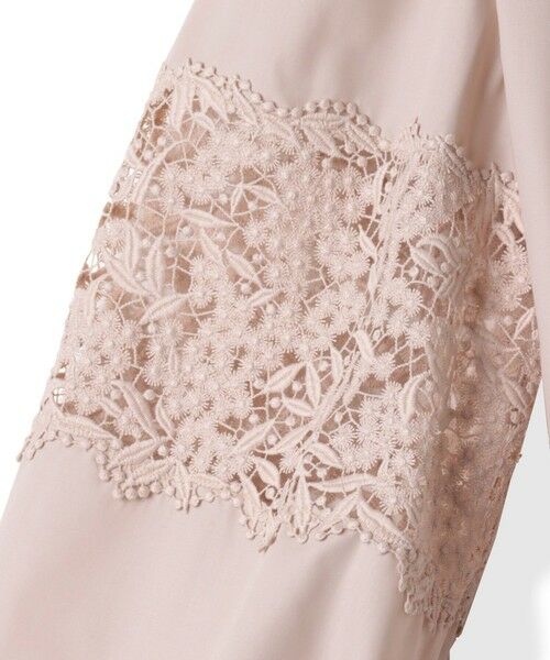 Viaggio Blu / ビアッジョブルー シャツ・ブラウス | 【新色追加】七分袖レースブラウス≪洗濯機で洗える≫ | 詳細15