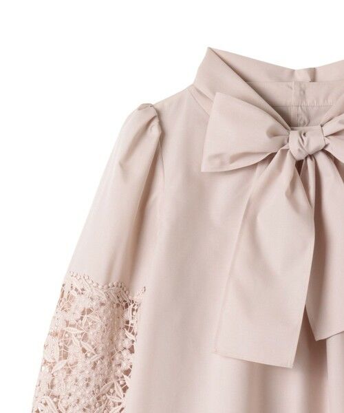 Viaggio Blu / ビアッジョブルー シャツ・ブラウス | 【新色追加】七分袖レースブラウス≪洗濯機で洗える≫ | 詳細17