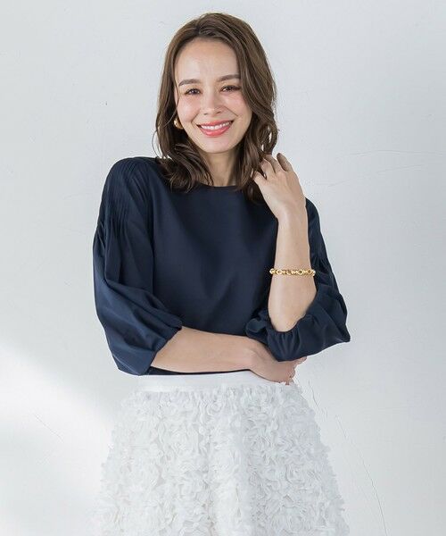 Viaggio Blu / ビアッジョブルー シャツ・ブラウス | ドライシアーピンタックブラウス≪洗濯機で洗える≫ | 詳細2