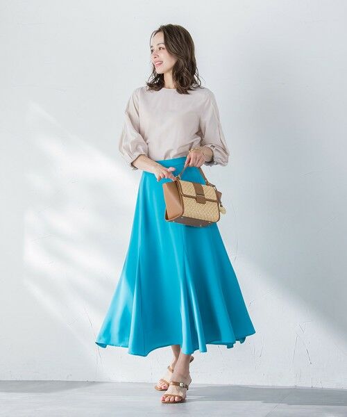 Viaggio Blu / ビアッジョブルー シャツ・ブラウス | ドライシアーピンタックブラウス≪洗濯機で洗える≫ | 詳細19