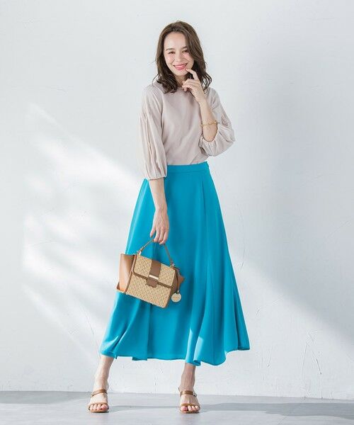 Viaggio Blu / ビアッジョブルー シャツ・ブラウス | ドライシアーピンタックブラウス≪洗濯機で洗える≫ | 詳細20