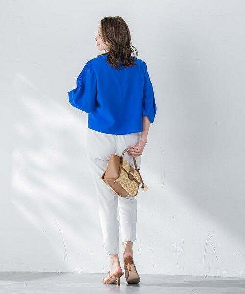 Viaggio Blu / ビアッジョブルー シャツ・ブラウス | ドライシアーピンタックブラウス≪洗濯機で洗える≫ | 詳細27