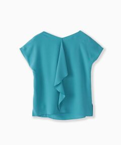 Viaggio Blu / ビアッジョブルー シャツ・ブラウス | 【新色追加】接触冷感前後2WAYストレッチブラウス≪洗濯機で洗える≫