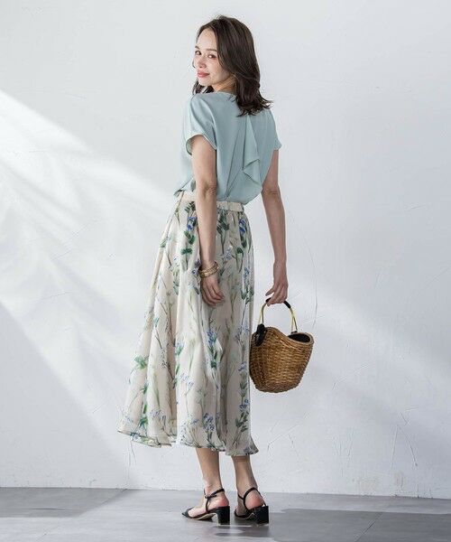 Viaggio Blu / ビアッジョブルー シャツ・ブラウス | 【新色追加】接触冷感前後2WAYストレッチブラウス≪洗濯機で洗える≫ | 詳細25