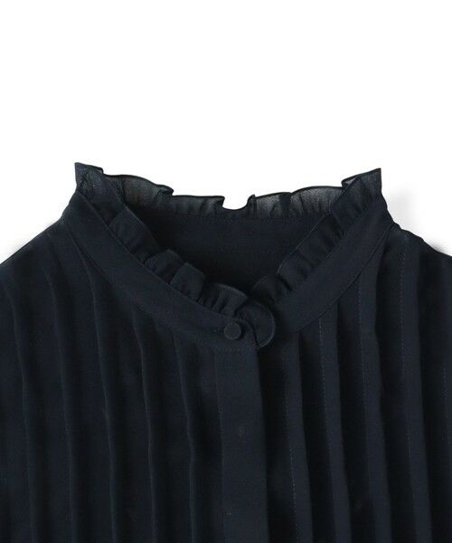 Viaggio Blu / ビアッジョブルー シャツ・ブラウス | シルクライクシフォンブラウス≪洗濯機で洗える≫ | 詳細14