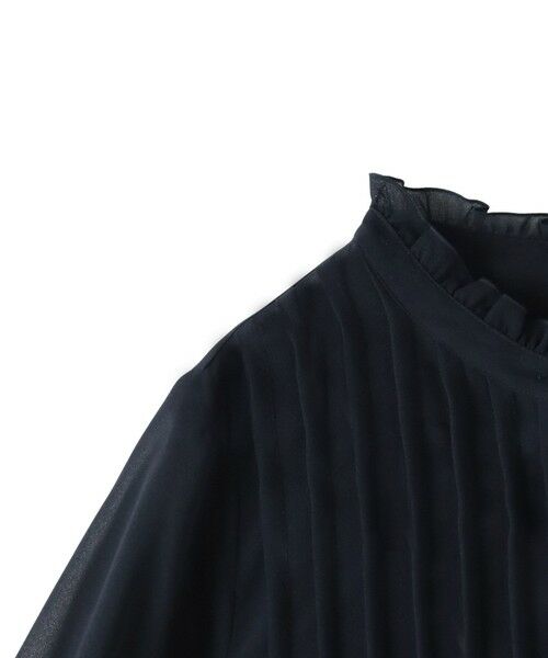 Viaggio Blu / ビアッジョブルー シャツ・ブラウス | シルクライクシフォンブラウス≪洗濯機で洗える≫ | 詳細15