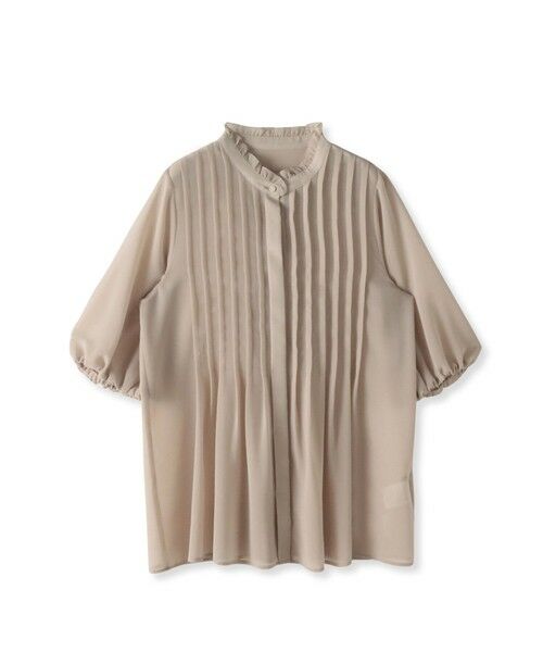 Viaggio Blu / ビアッジョブルー シャツ・ブラウス | シルクライクシフォンブラウス≪洗濯機で洗える≫ | 詳細29