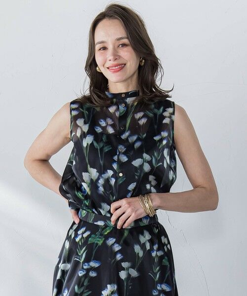 リシアンサスプリントTシャツ≪洗濯機で洗える≫ Viaggio Blu｜リシアンサスプリントTシャツ≪洗濯機で洗える