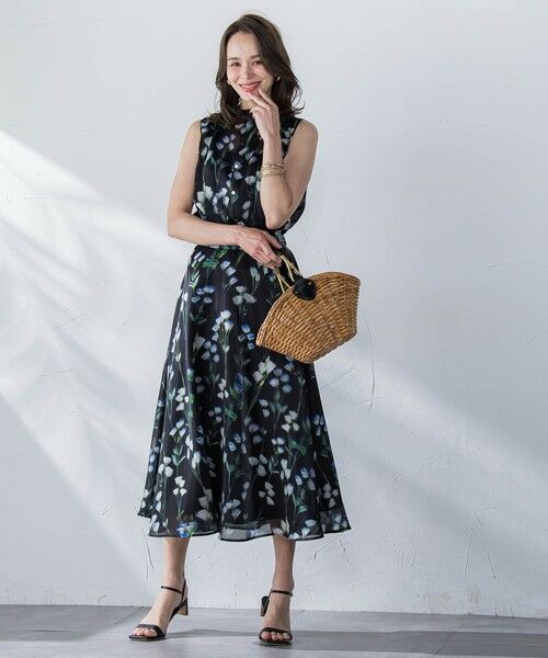 Viaggio Blu / ビアッジョブルー シャツ・ブラウス | リシアンサスプリントブラウス≪洗濯機で洗える≫ | 詳細2