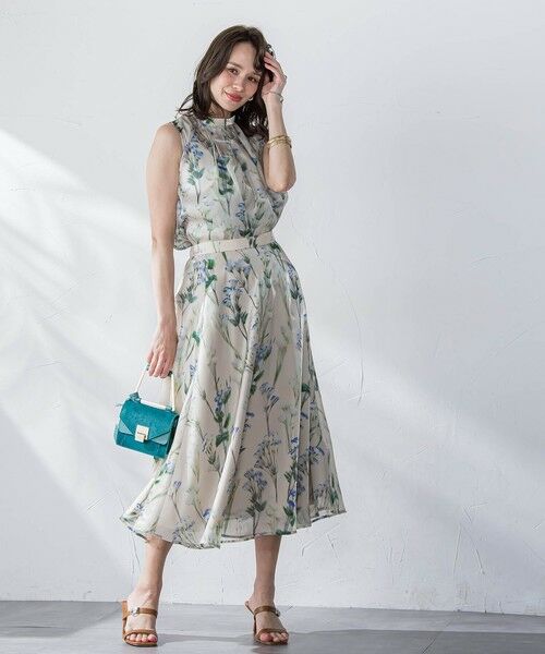 Viaggio Blu / ビアッジョブルー シャツ・ブラウス | リシアンサスプリントブラウス≪洗濯機で洗える≫ | 詳細17